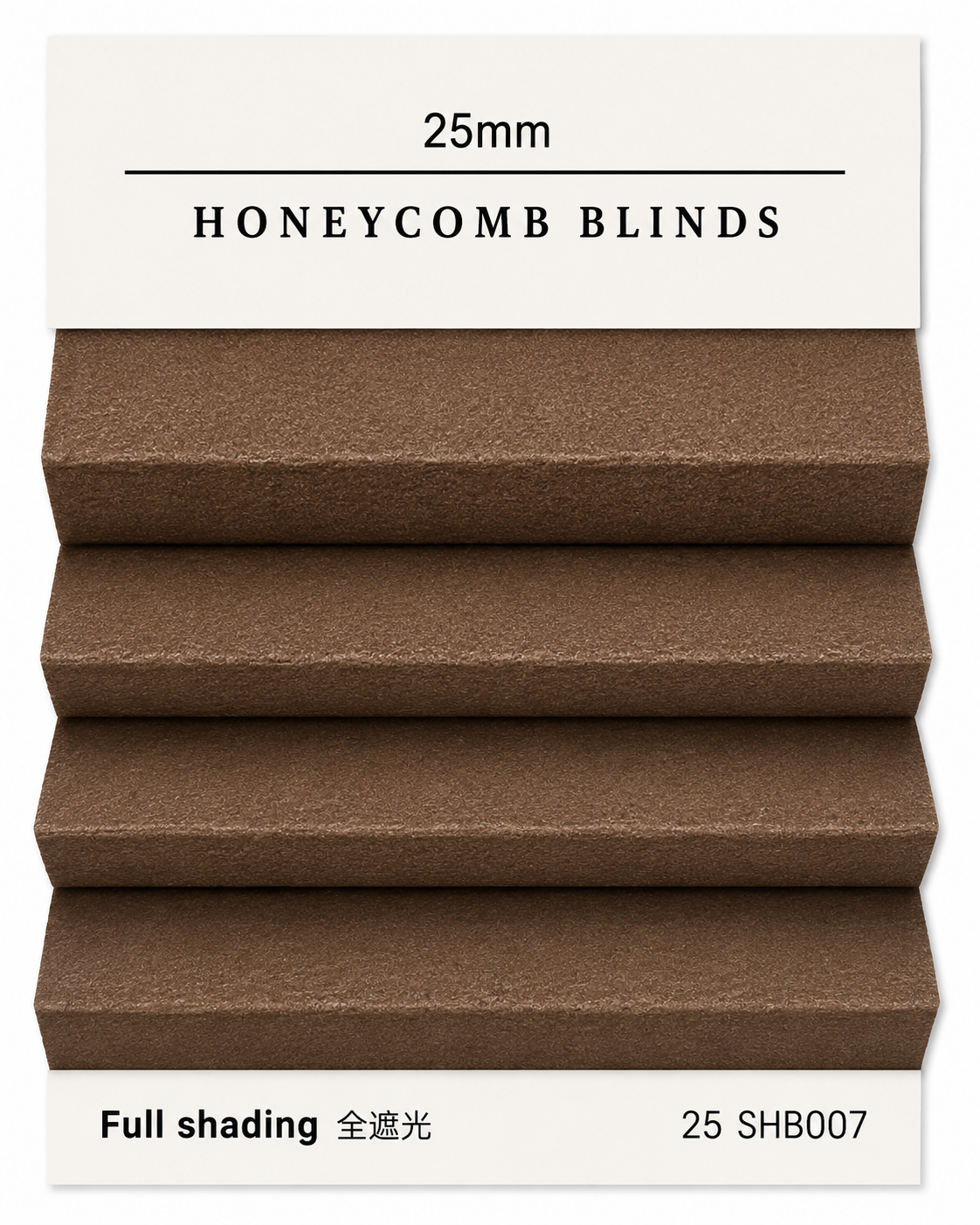 25mm Honeycomb colour SHB007