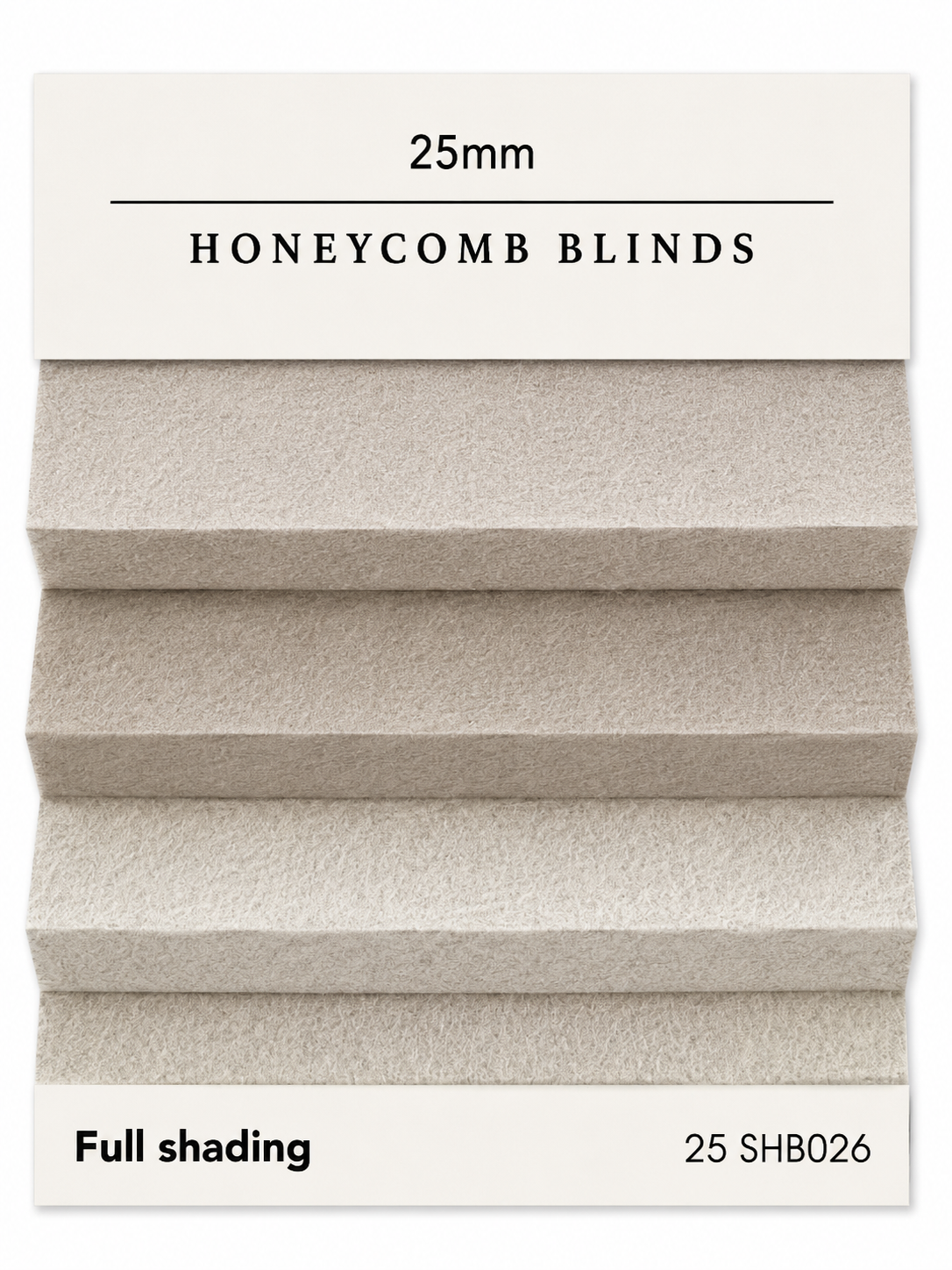 25mm Honeycomb colour SHB026