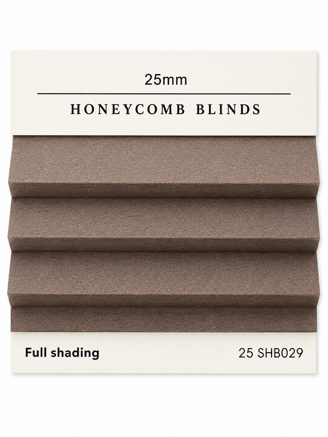 25mm Honeycomb colour SHB029