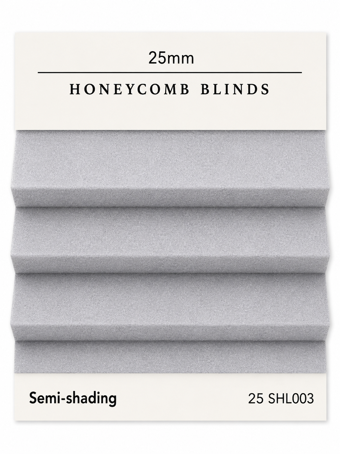 25mm Honeycomb colour SHL003