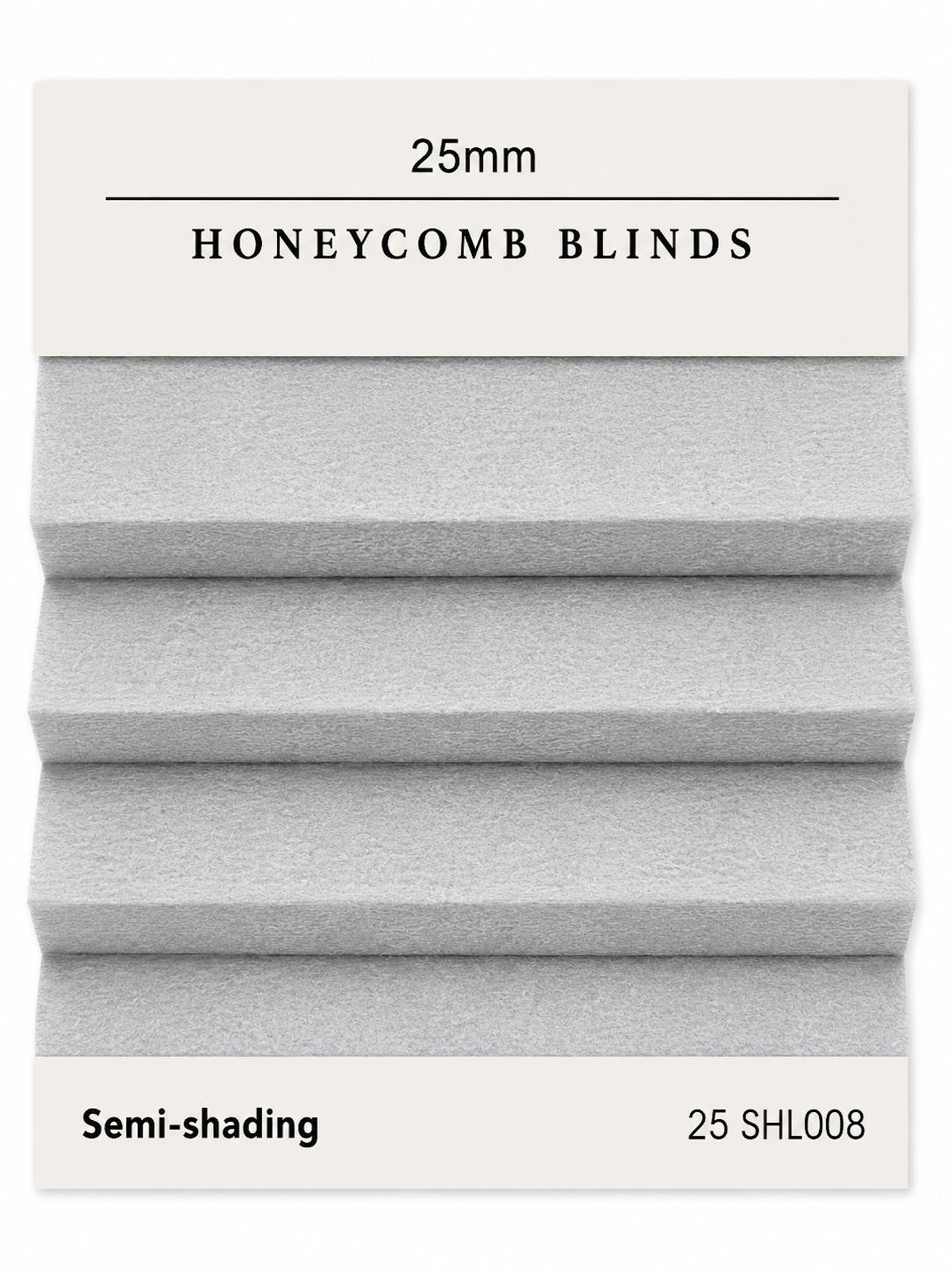 25mm Honeycomb colour SHL008