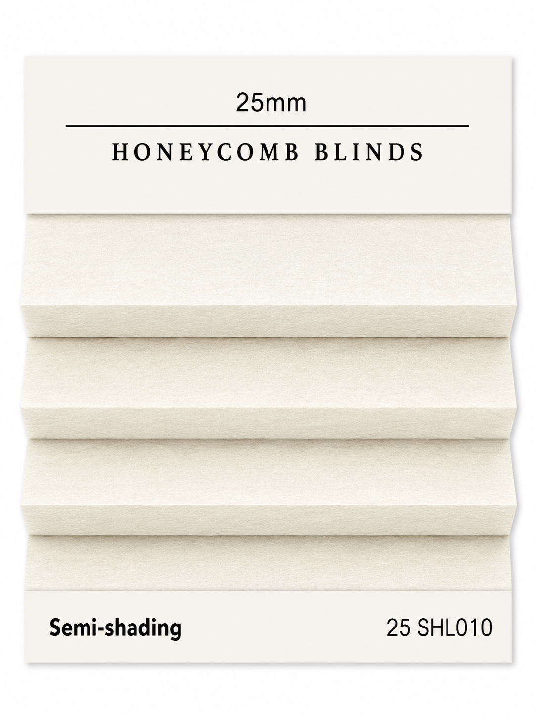 25mm Honeycomb colour SHL010