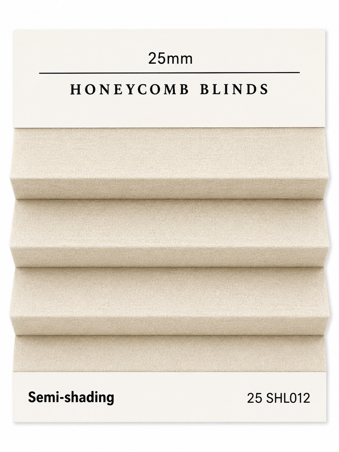 25mm Honeycomb colour SHL012