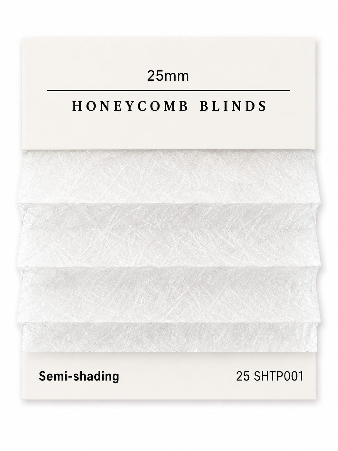 25mm Honeycomb colour SHTP001
