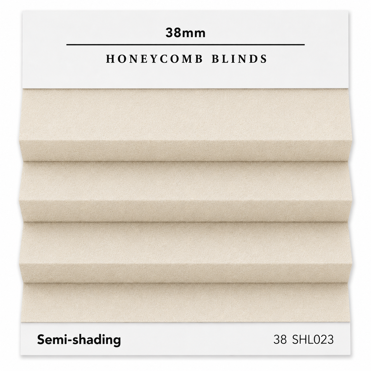 38mm Honeycomb colour SHL023