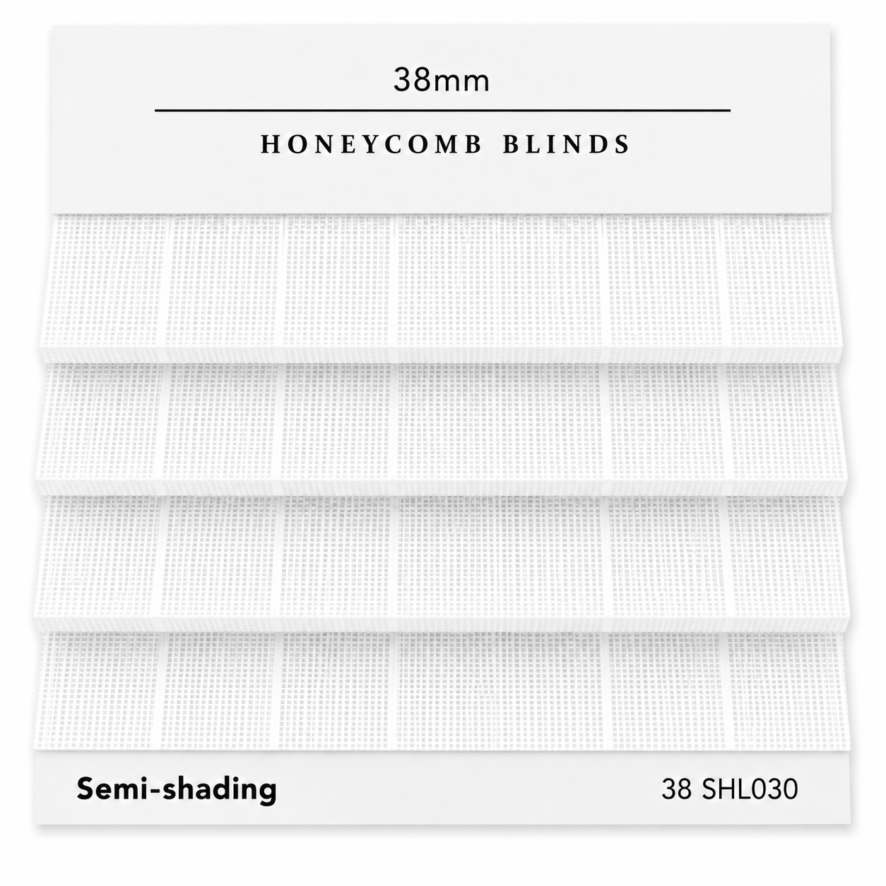 38mm Honeycomb colour SHL030
